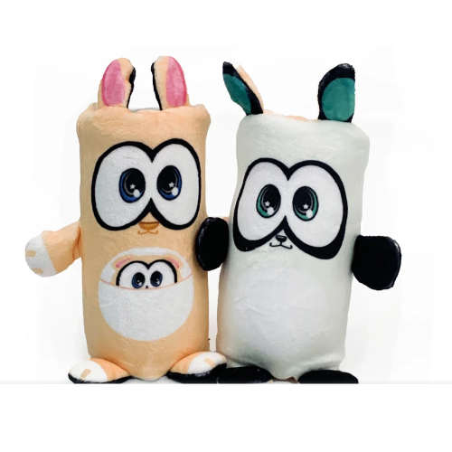 EPEE Dublusie dwustronne maskotki KANGUR PANDA 0035